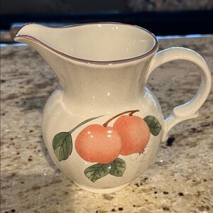 Mikasa Country Classic DC014 Fruit Panorama Malaysia Ceramic Creamer